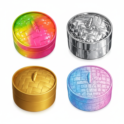 Mystery Dumpling Squishies - Collectable Steamers