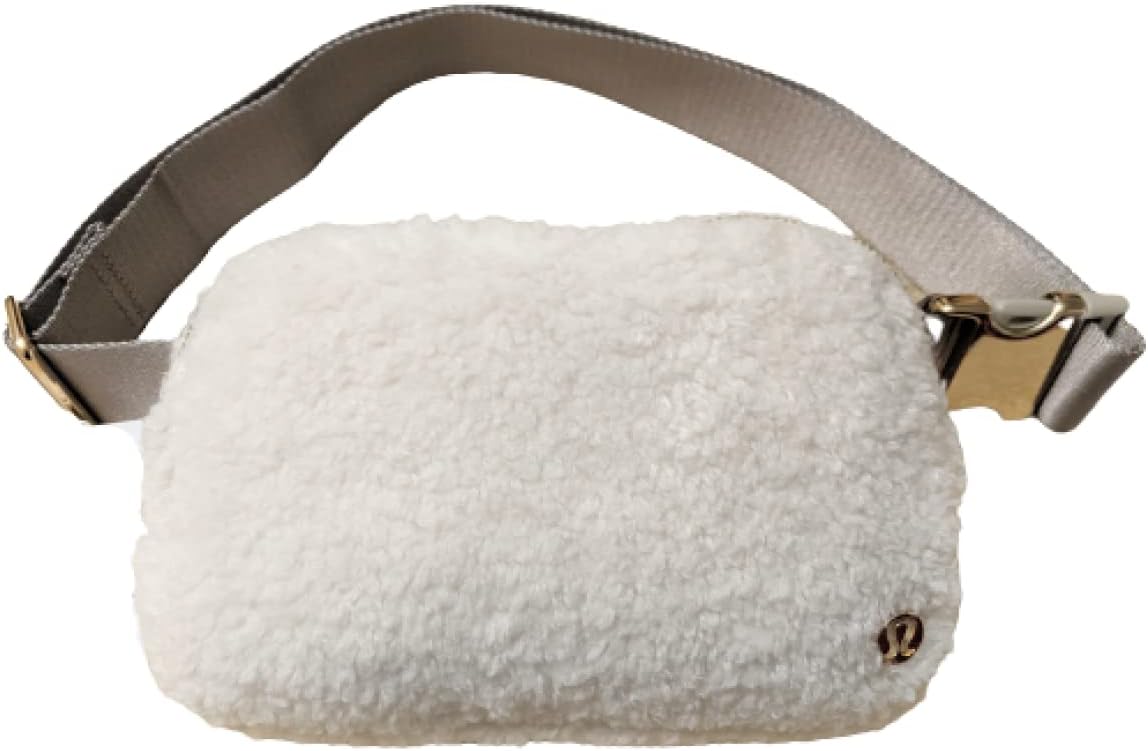 Lululemon Athletica Everywhere Fleece Belt Bag (Light Ivory)