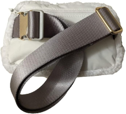 Lululemon Athletica Everywhere Fleece Belt Bag (Light Ivory)