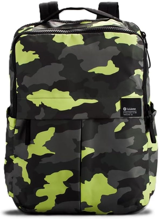 Lululemon Athletica Lululemon Backpack 2.0 23L (Heritage 365 Camo Neo Mint Multi/Black)